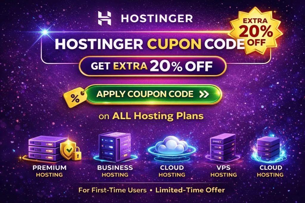 hostinger coupon code 2026