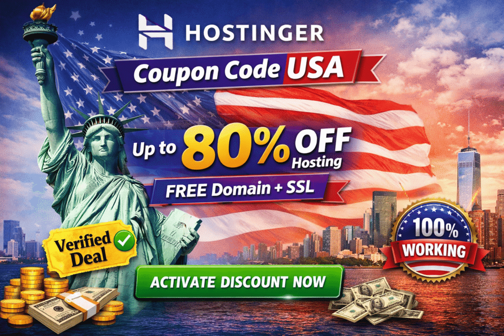 Hostinger Coupon Code USA