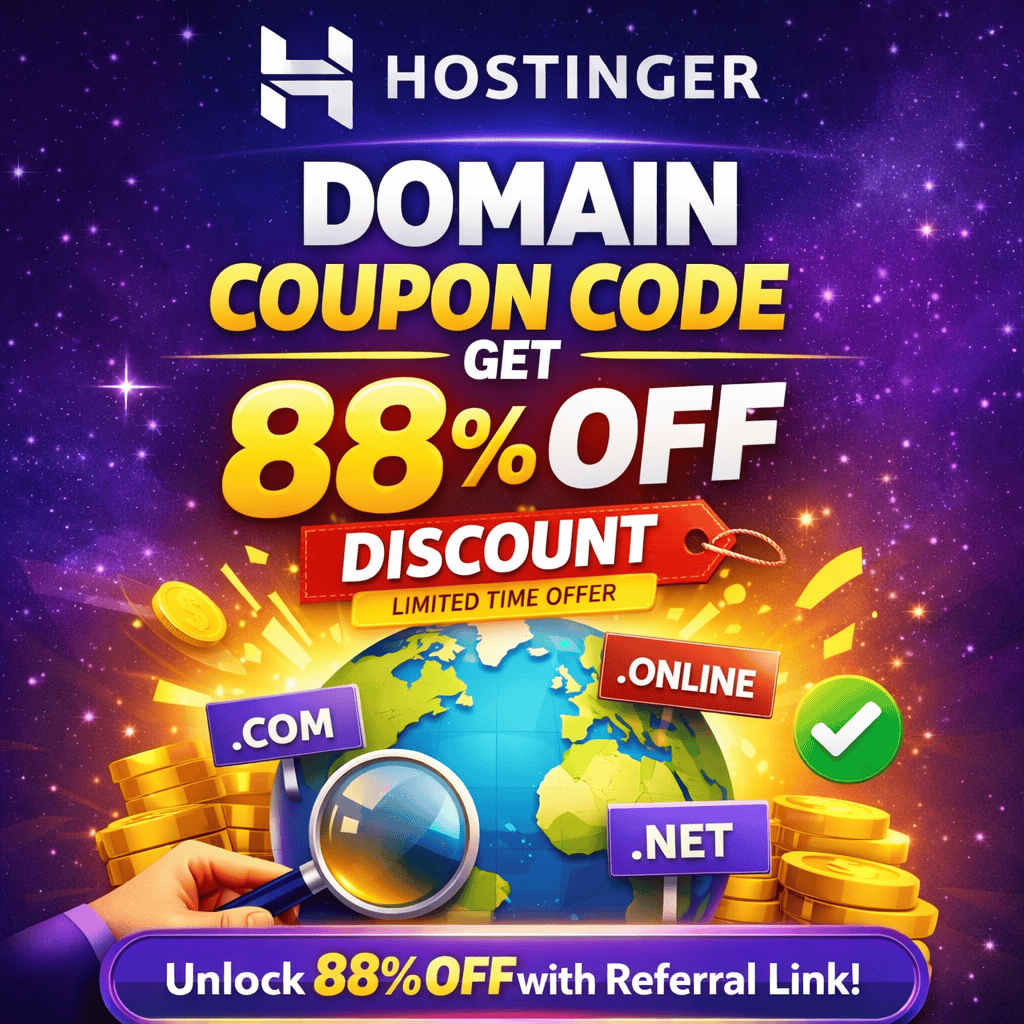Hostinger Domain Coupon Code
