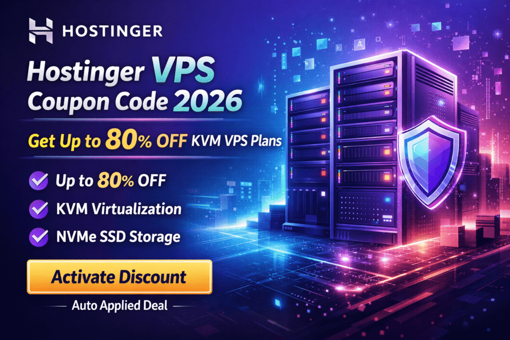 Hostinger VPS Coupon Code