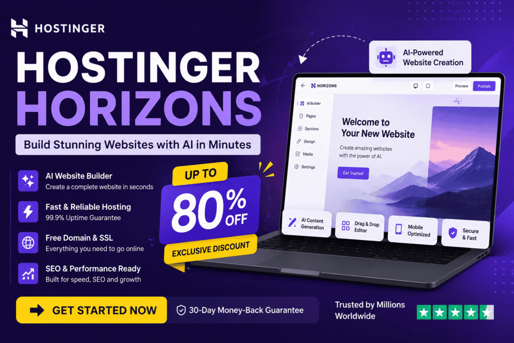 Hostinger Horizons Coupon Code